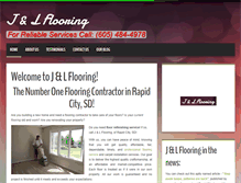 Tablet Screenshot of jnlflooring.com